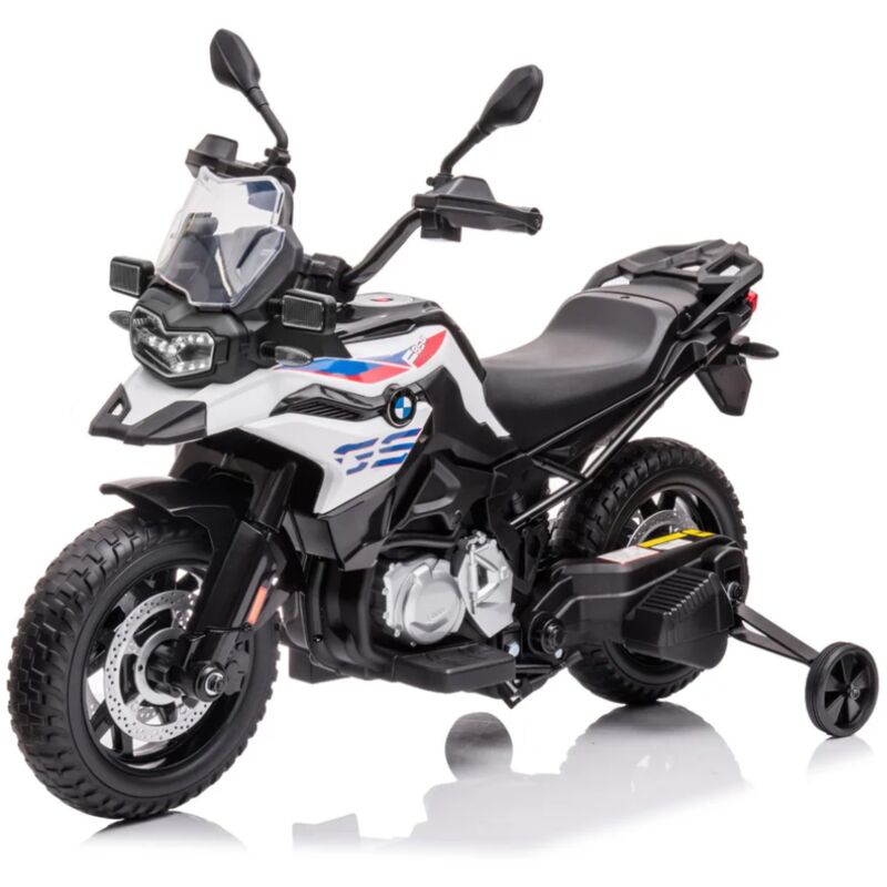 foto del prodotto moto motocicletta elettrica bambini moto bmw f850gs 12v bianco