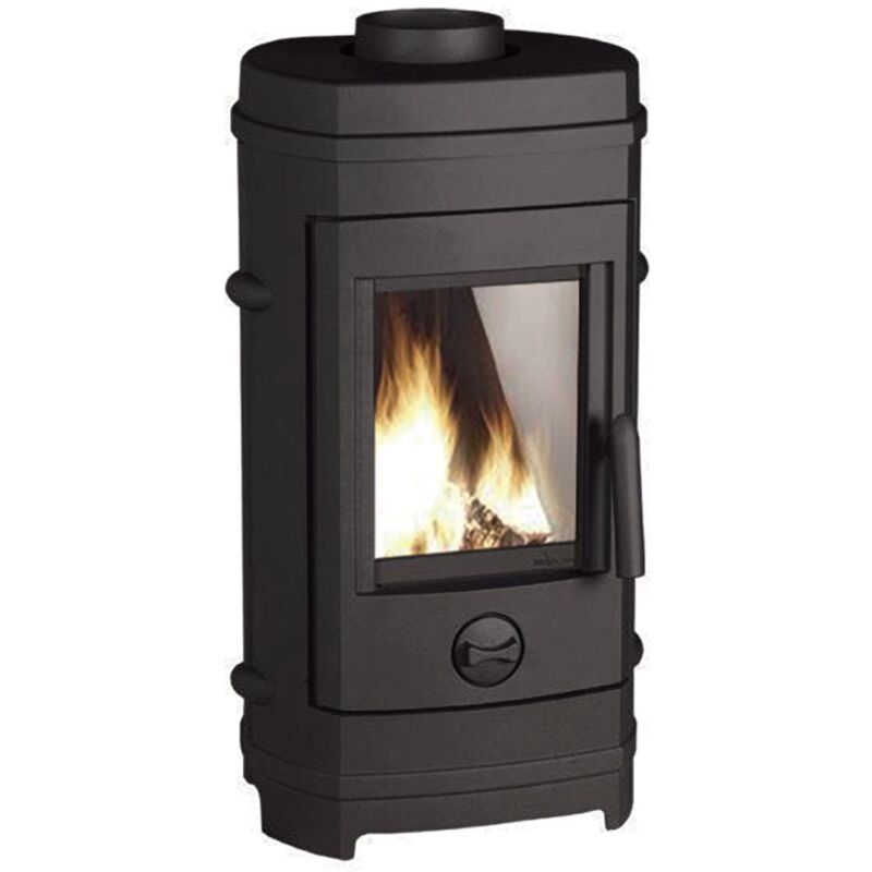 foto del prodotto sannover stufa a legna invicta remilly antracite 7 kw