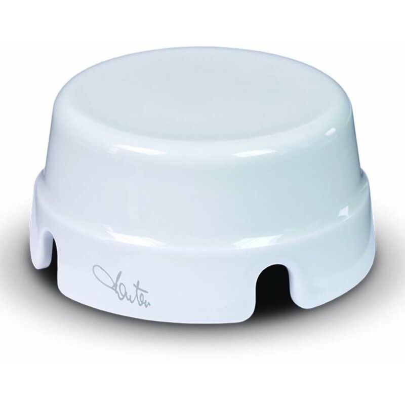 foto del prodotto scatola di derivazione in ceramica diam 80mm bianco