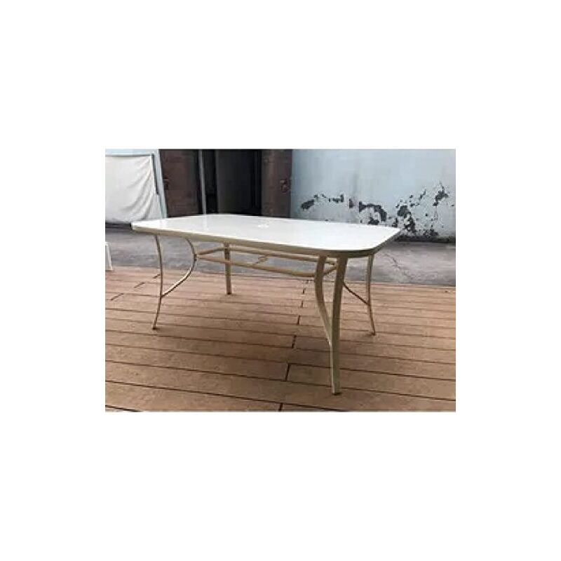 foto del prodotto tavolo giove rettangolare 150xh90 cm crema 021975