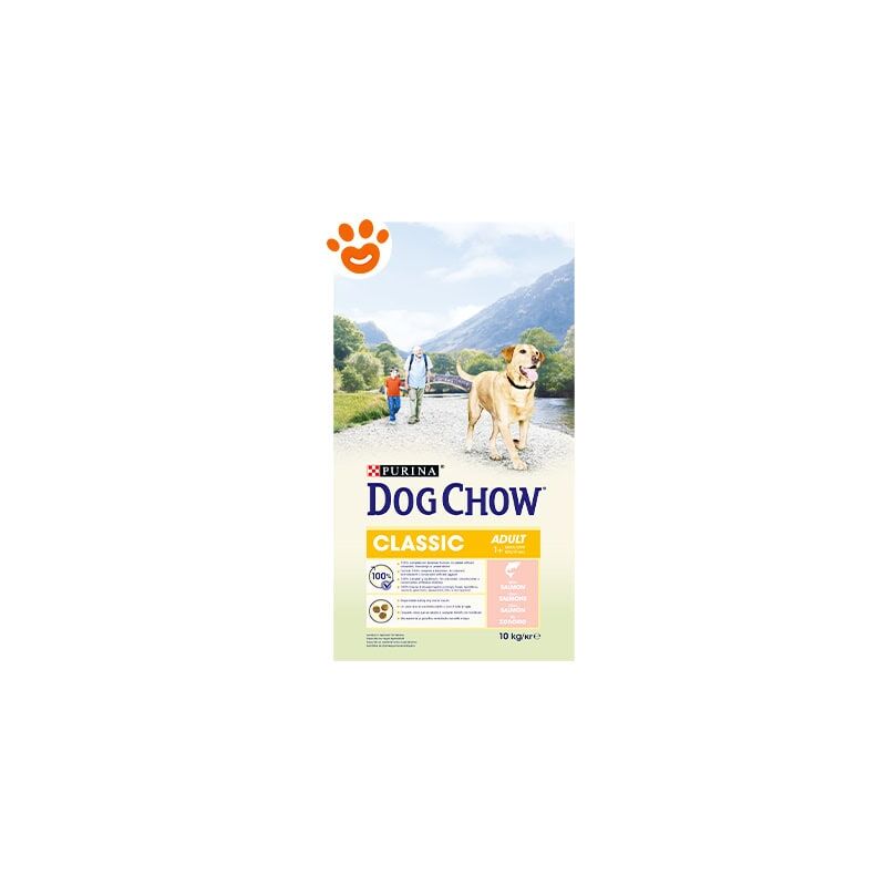 foto del prodotto dog chow classic adult salmone dog chow classic adult salmone sacco da 10 kg purina