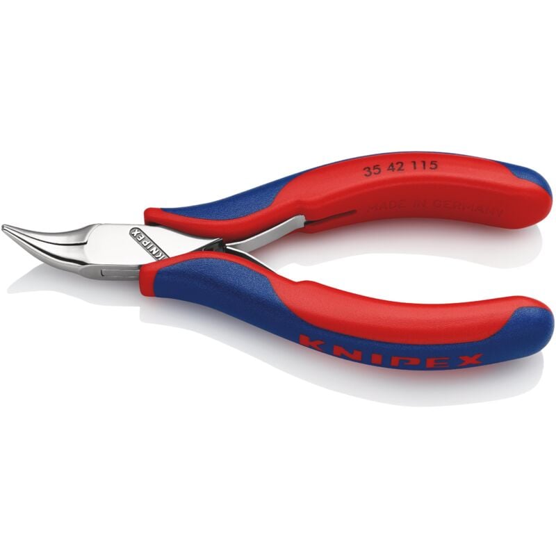 foto del prodotto 35 42 115 elettricisti pinza di precisione angolati 45 115 mm knipex