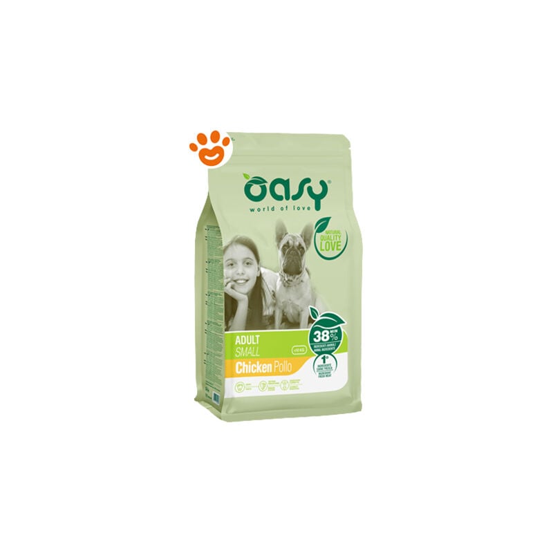 foto del prodotto oasy dog adult small pollo oasy dog adult small pollo sacco da 3 kg
