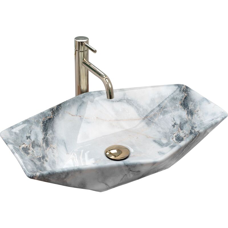 foto del prodotto lavabo da appoggio rea vegas granit