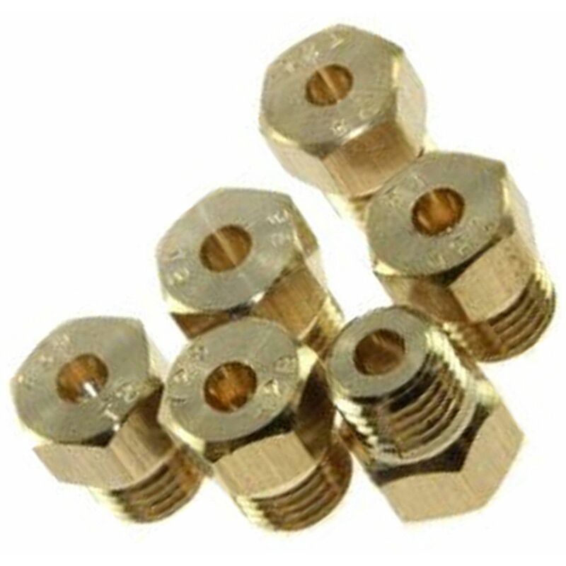 foto del prodotto confezione iniettori gaz naturale originale piano cottura whirlpool 3275023663946785133