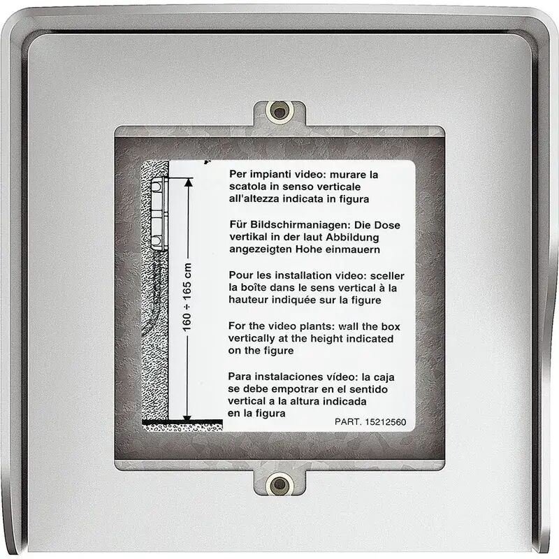 foto del prodotto 350611 scatola superficiale 1 modulo allmetal bticino