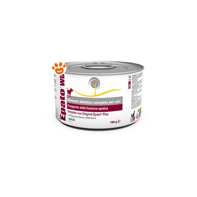 foto del prodotto dog diet epato wd dog diet epato wd lattina da 150 gr drn