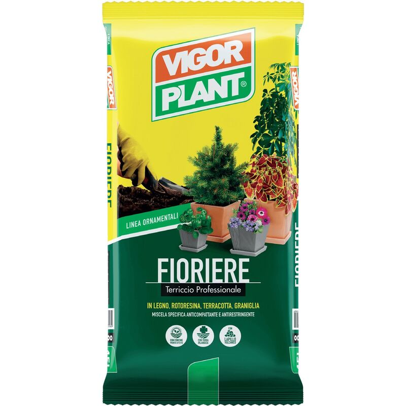 foto del prodotto terriccio fioriere 45 litri vigorplant