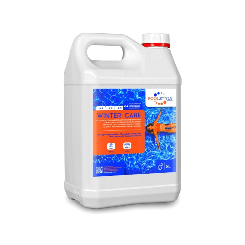 foto del prodotto poolstyle svernante liquido lt 5 trattamento invernale antigelo antimuffa antialghe anticalcare prodotto chimico per piscina alta