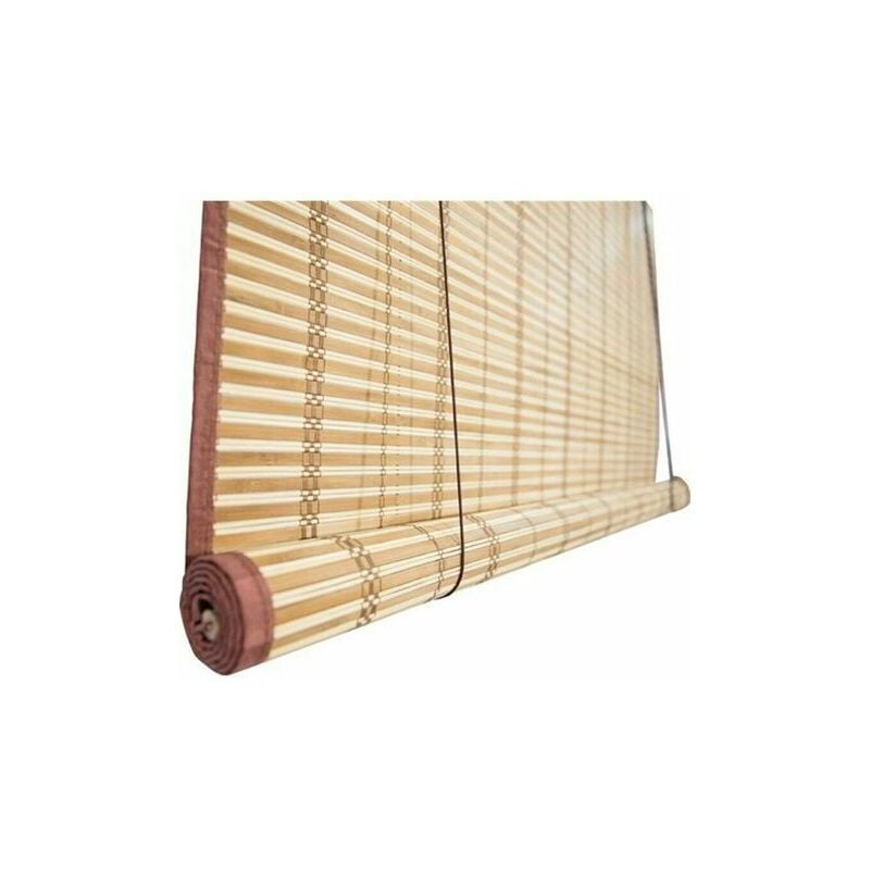 foto del prodotto arella tapparella carrucola midollino bamboo esterno finestre 100x160 cm 28089 