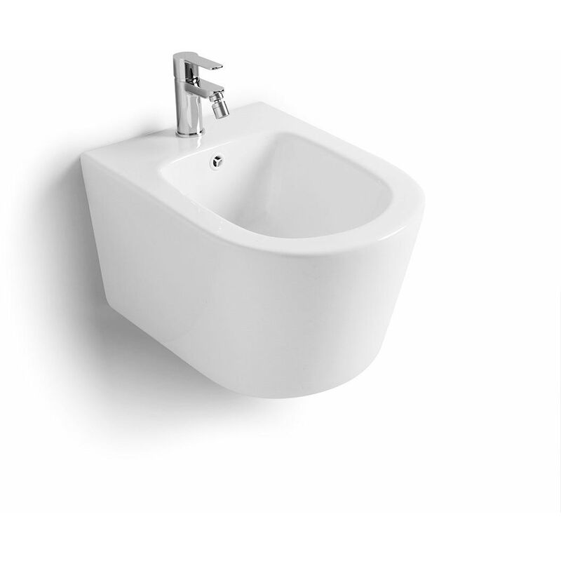 foto del prodotto kiamami valentina bidet sospeso in ceramica arrotondato blues