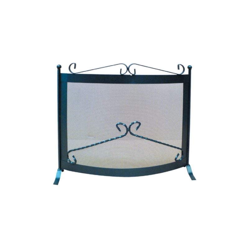 foto del prodotto tuttacasa parascintille deco in acciaio verniciato cm 60x52h per camino caminetto stufa stufe