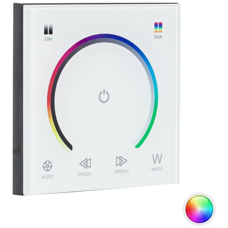 immagine 0 del prodotto efectoled controller regolatore a parete touch per striscia led 12 24v dc rgb rgb