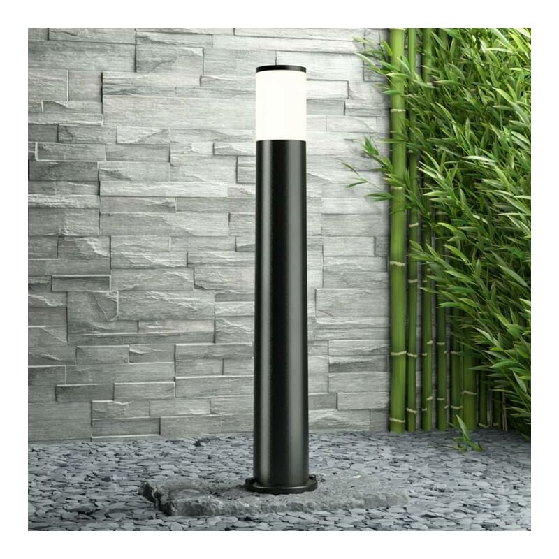 foto del prodotto asia led palo da giardino amelia 800 80cm 8,5w e27 cct fumagalli nero
