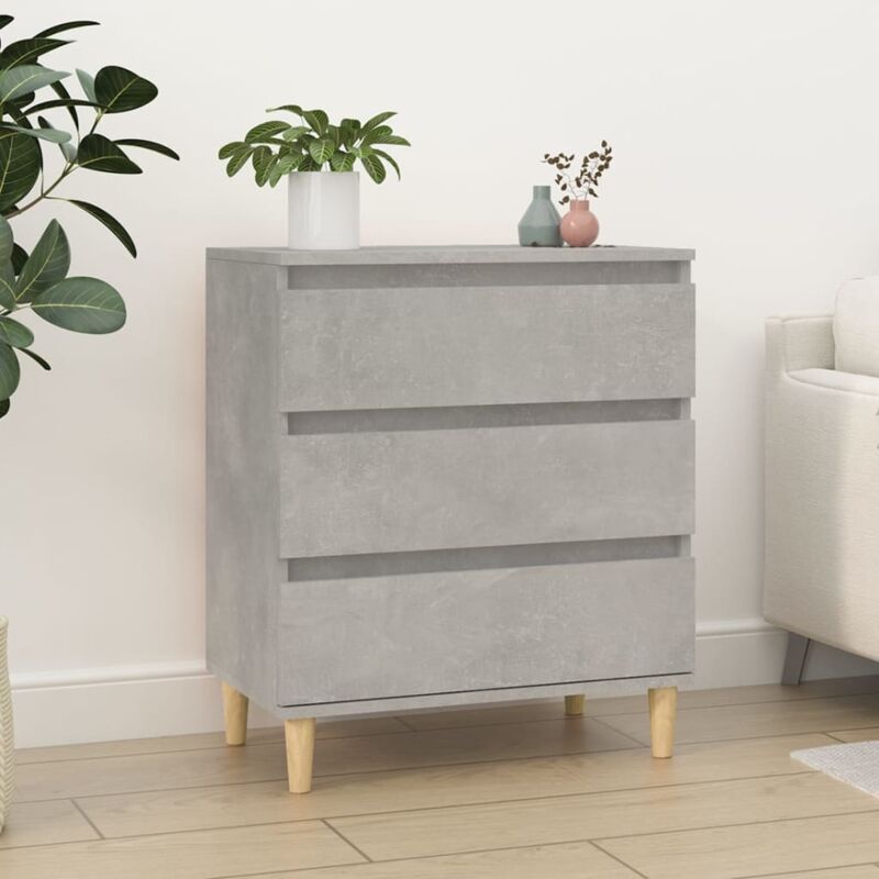 foto del prodotto vidaxl credenza grigio cemento 60x35x70 cm in legno multistrato