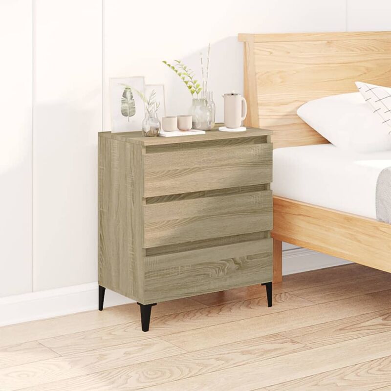 foto del prodotto vidaxl credenza rovere sonoma 60x35x70 cm in legno multistrato