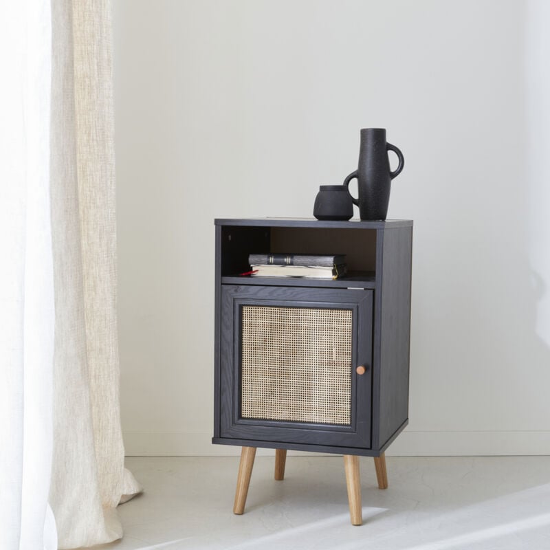 immagine 0 del prodotto sweeek comodino scandinavo in vimini