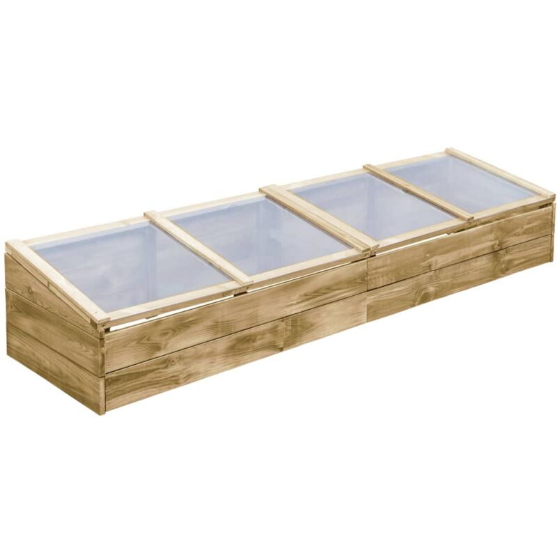 foto del prodotto vidaxl serra in legno di pino impregnato 200x50x35 cm