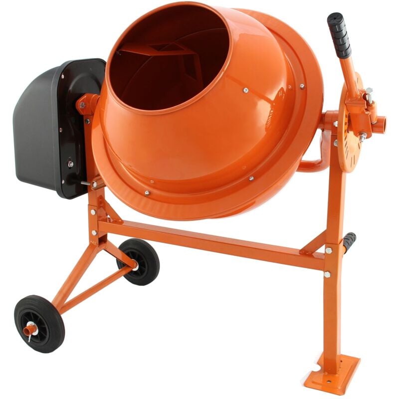 foto del prodotto monster shop t mech betoniera elettrica 70 litri 30 giri minuto per miscelare calcestruzzo, malta e cemento