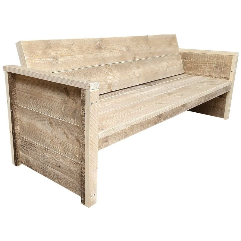 foto del prodotto wood4you panca da giardino vince kit da costruzione in legno per ponteggi 175lx72hx57d cm