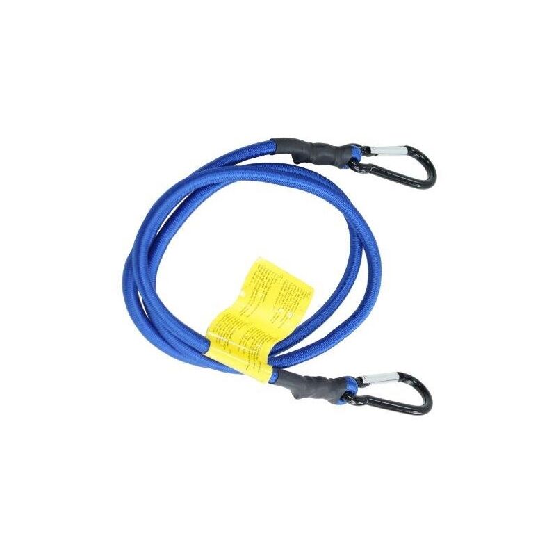 immagine 0 del prodotto cavo elastico 8 x 1500 mm. con ganci in alluminio a moschettone 2 pz.