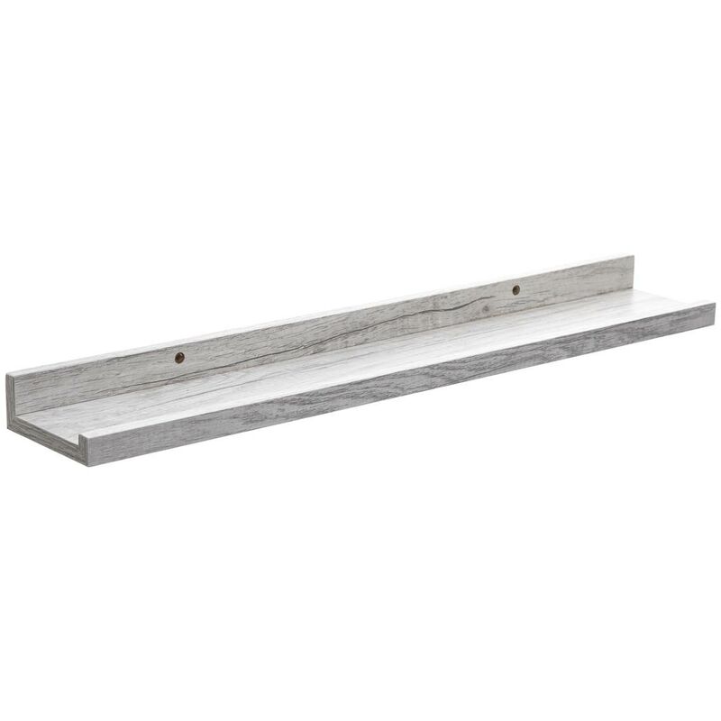foto del prodotto mensola a muro fixy 58 cm effetto rovere grigio 5five