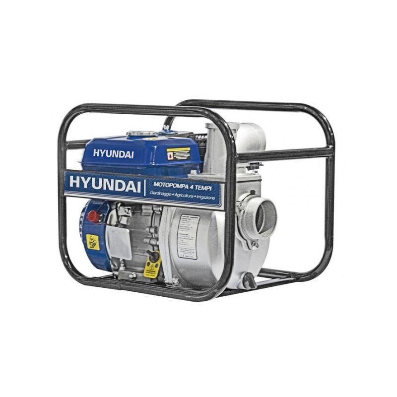 foto del prodotto 35604 motopompa autoadescante 4 tempi 7 hp 80 mm hyundai