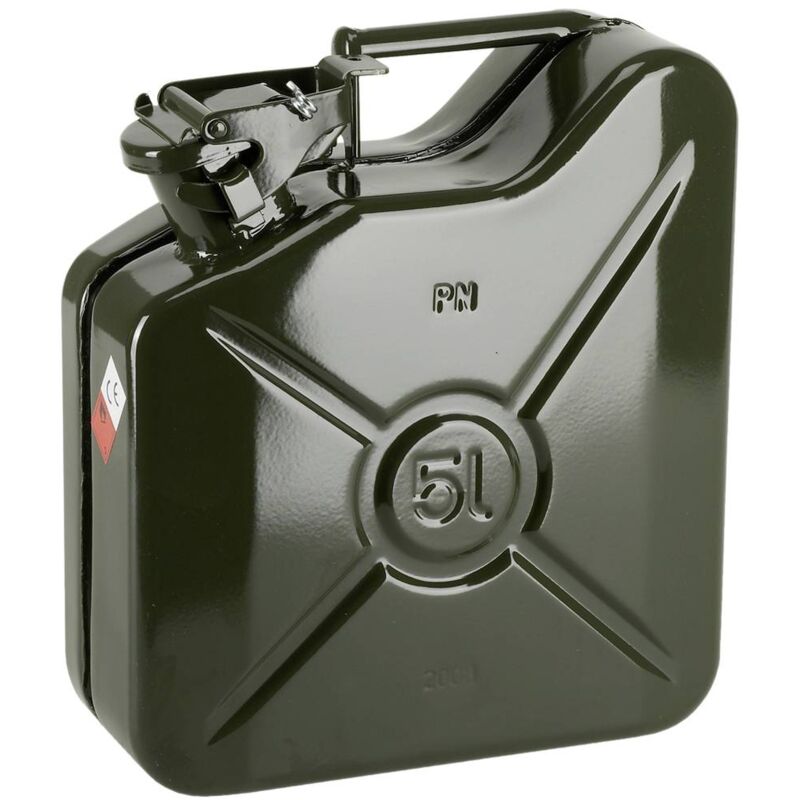 foto del prodotto 21050 tanica carburante 5 l lamiera d acciaio pressol