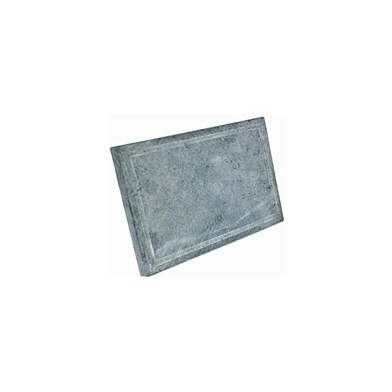 foto del prodotto pietra naturale ollare spessore 2 cm di ricambio per bistecchiera lavica per barbecue griglia carne verdure pesce made in italy 30x40x2 cm 