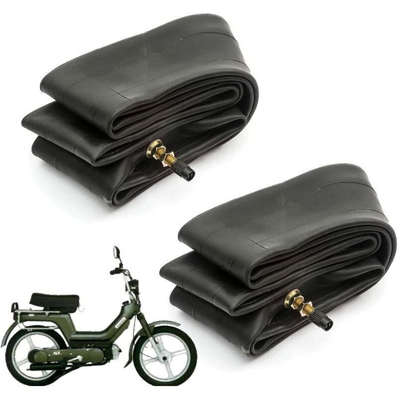 foto del prodotto 2 camere d aria 2.50 2.75 16 scooter 16 pollici 250 275 16 valvola diritta tr4 x per pneumatici moto ecovelo