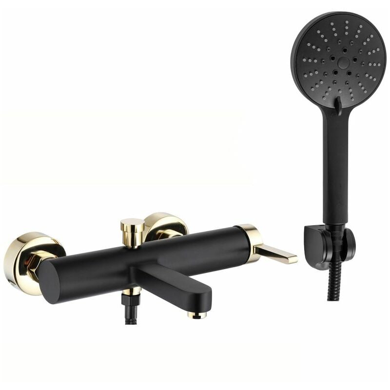 foto del prodotto rubinetto da vasca rea polo black gold