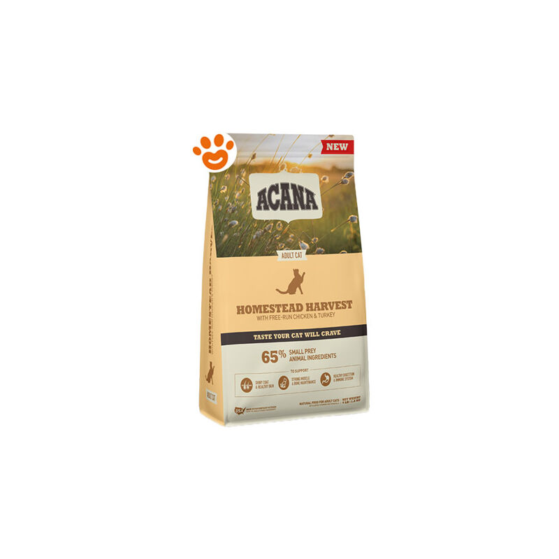 foto del prodotto cat homestead harvest cat homestead harvest sacco da 1,8 kg acana