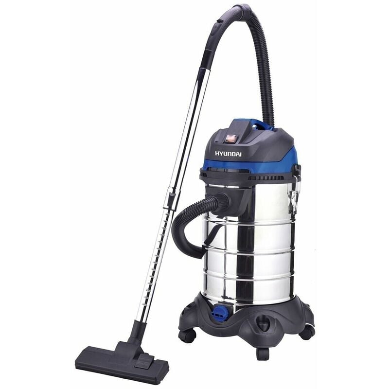 foto del prodotto bidone aspirapolvere lt 30 aspira polvere e liquidi hyundai 1200w