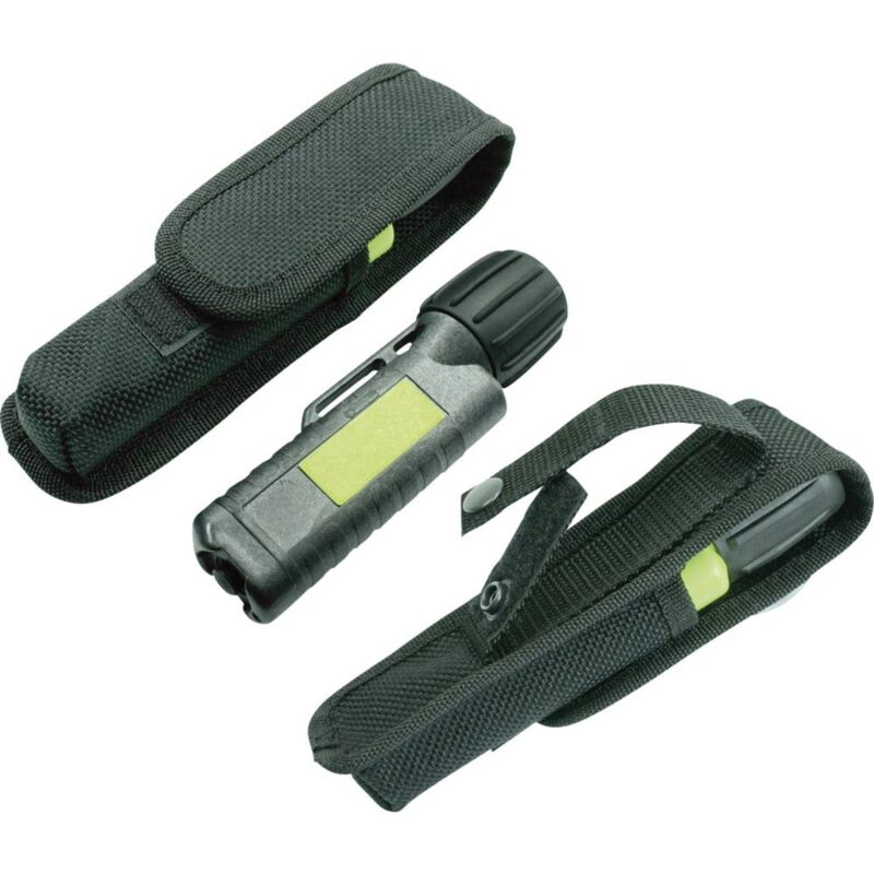 foto del prodotto 514816 custodia da cintura lampade da lavoro e da casco 3aa 4aa mini q40 di uk nero uk underwater kinetics