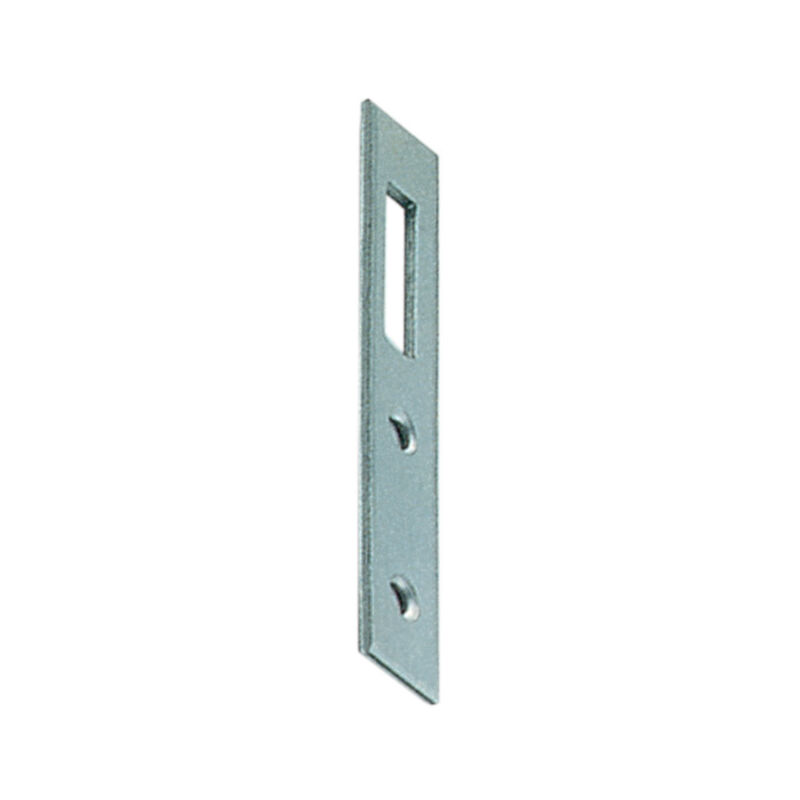 foto del prodotto blister lastrina per pensili zincata 100 mm. 4 pezzi
