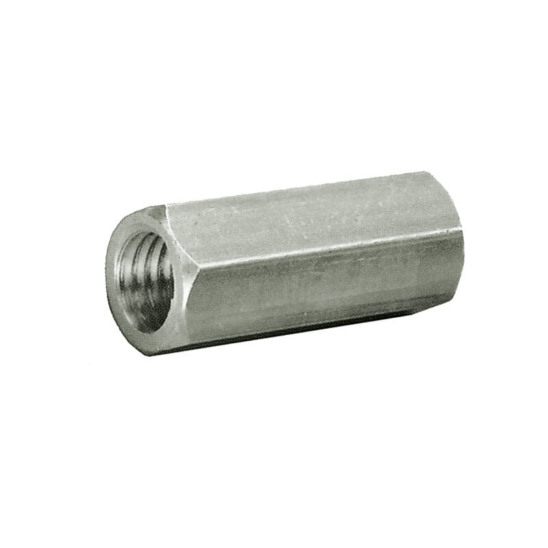 foto del prodotto cf 4 pz manicotto manicotti esagonale acciaio zincato m8x40 mm giunzione barra