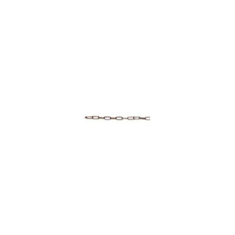 foto del prodotto catena genovese mm. 15,5x7 nichelato