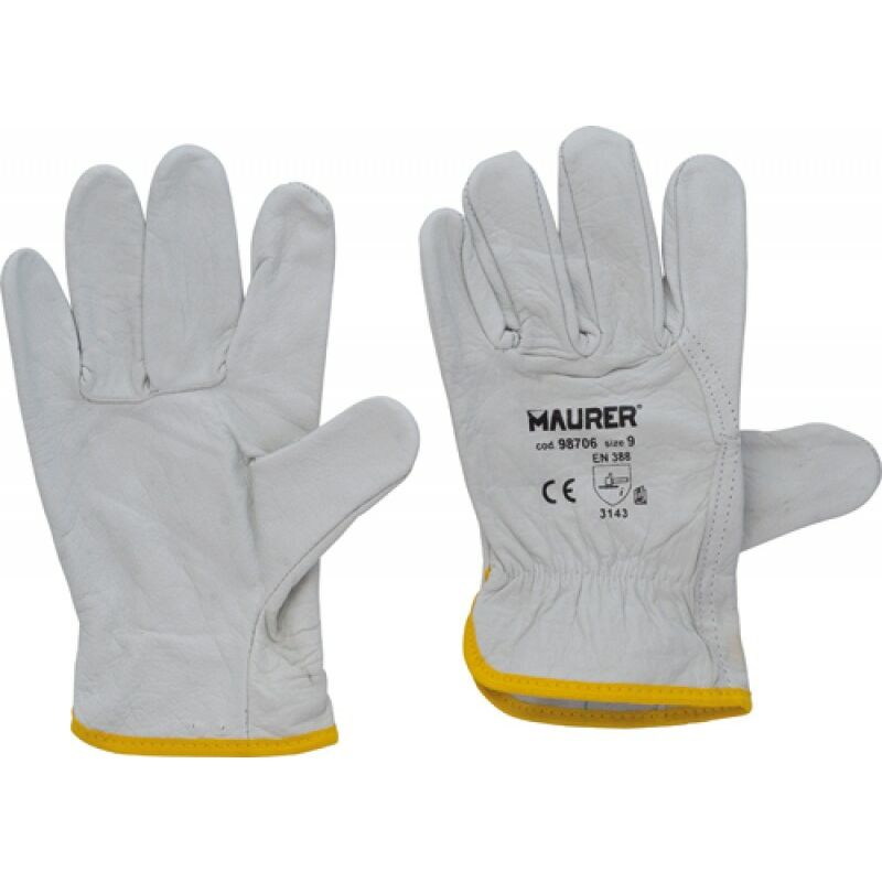 foto del prodotto guanti lavoro fiore driver tg.10 maurer bovino