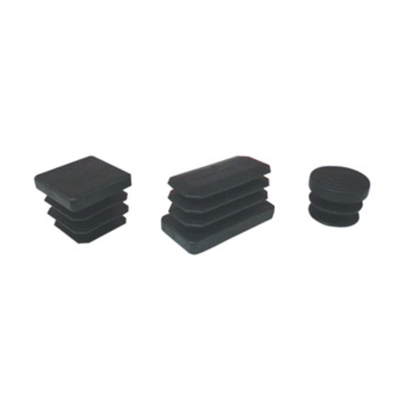 foto del prodotto blister puntale alettato 25x25 mm. nero 8 pezzi