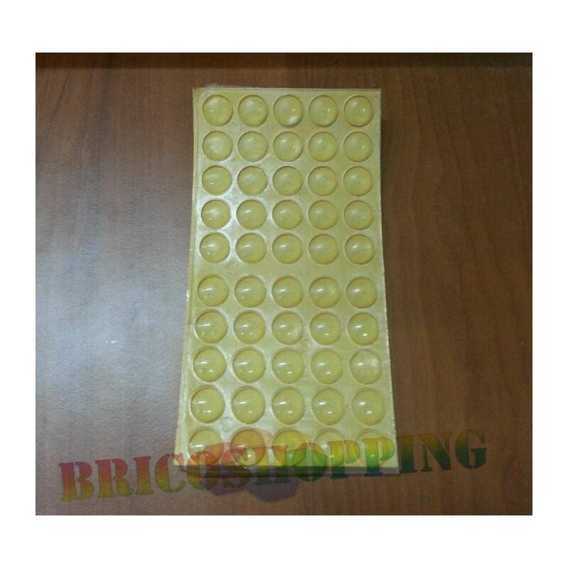 foto del prodotto antiscivolo batticolpo paracolpo adesivi gocce di silicone 50 pz 10x3 mm