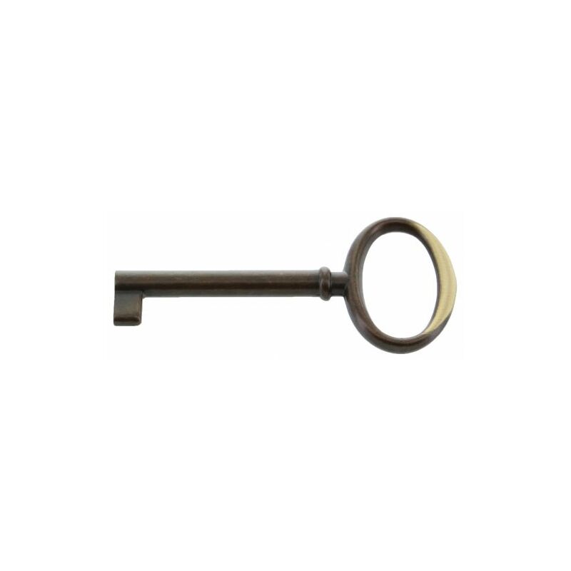 foto del prodotto metal style chiave p mobili 33706 34x73 mm bronzo sfumato 25 pz