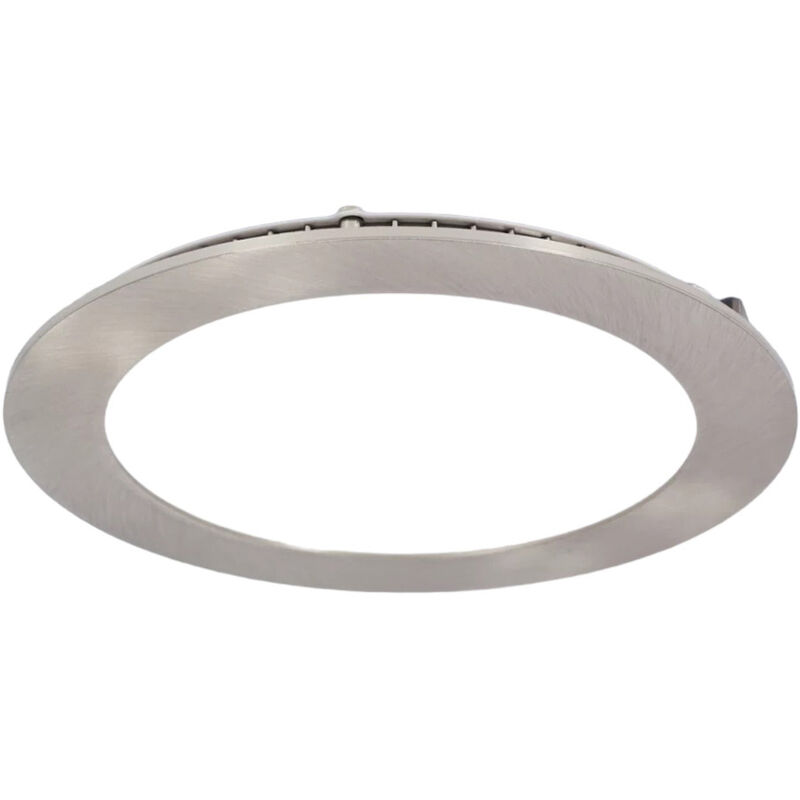 foto del prodotto pannello led incasso silver tondo slim 3 watt plafoniera luce naturale 4000k