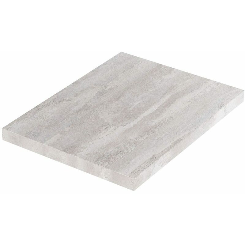 foto del prodotto kiamami valentina top per lavabo bagno finitura beton 60cm