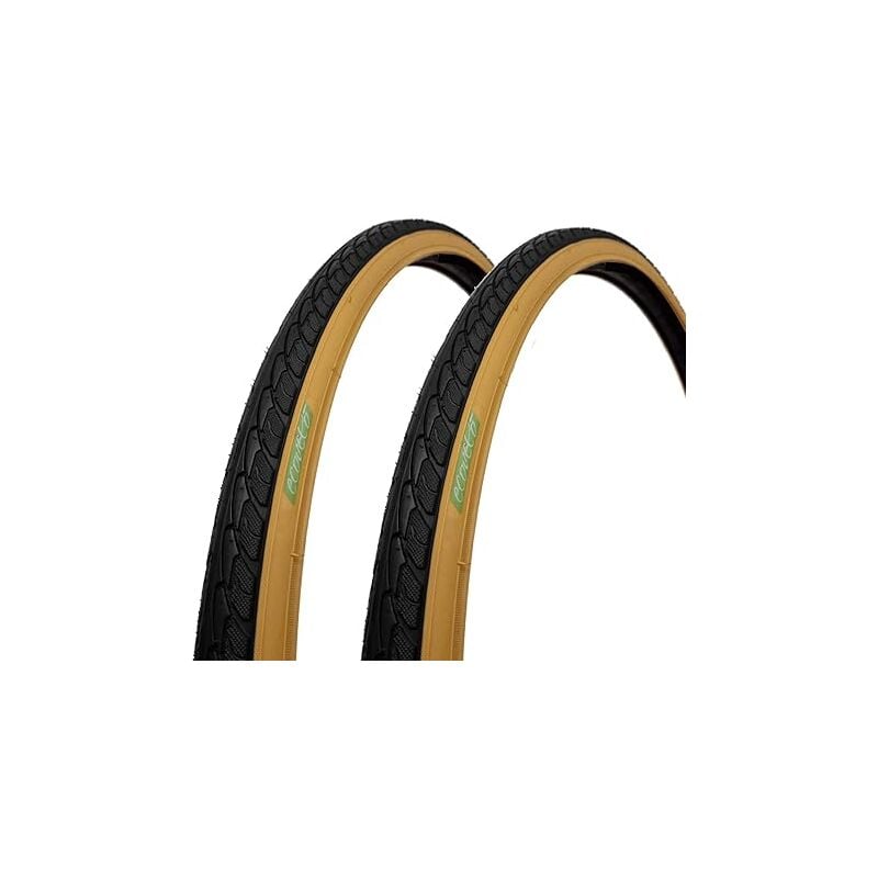 foto del prodotto 2 copertoni 700x35c 37 622 gomme nero para per city bike trekking bicicletta stradale adulto bici ibrida ecovelo