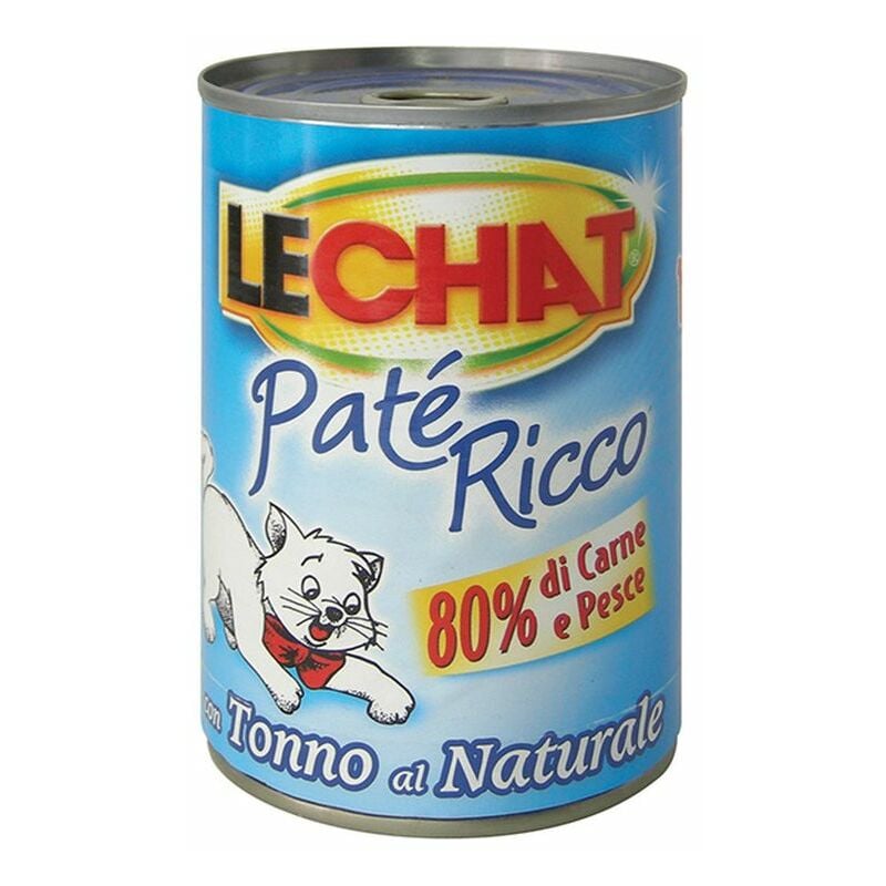 foto del prodotto lechat gatto adult pat 400gr ricco con tonno