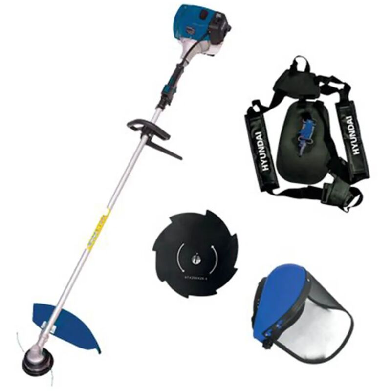 foto del prodotto 35725 decespugliatore 4 tempi 31 cc 7000 giri minuto potenza 1,5 hp hyundai