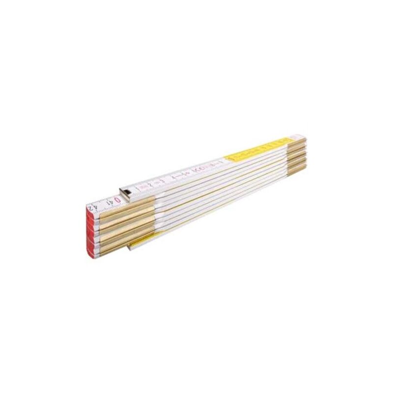 foto del prodotto doppio metro legno laccato metrica