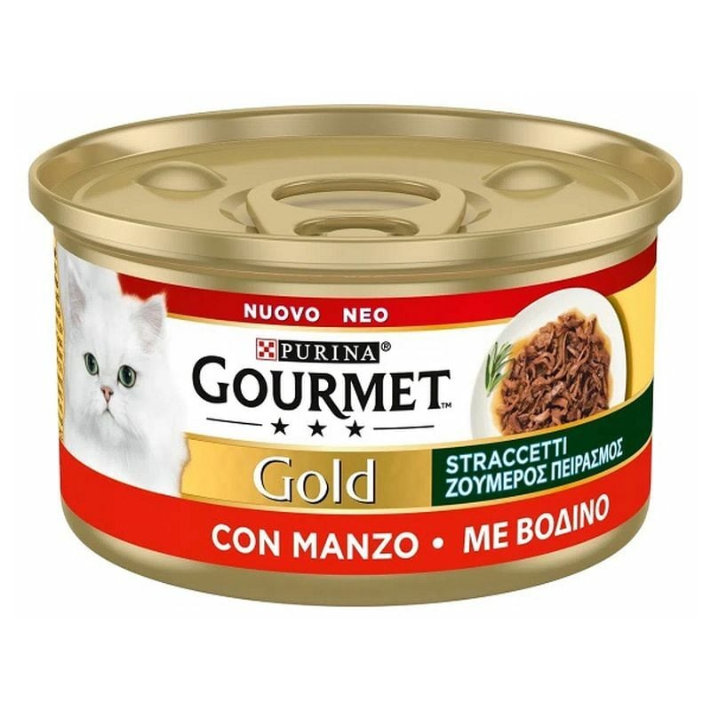 foto del prodotto gold straccetti 85gr manzo gourmet