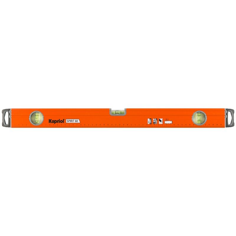 foto del prodotto kapriol livello spirit cm.60 2 bolle
