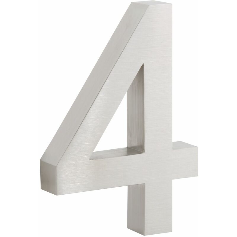 immagine 0 del prodotto numero civico in acciaio inox 4 zelsius